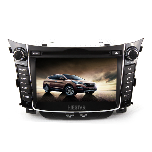 Hyundai i30 2012 Automotive Bluetooth Car DVD GPS Player Navigation 1024 Capacitive touch screen 7'' 8 core band Android 7.1/6.0