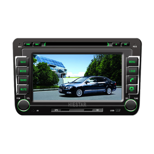 SKODA OCTAVIA II OCTAVIA III FABIA SUPERB 2005-2009 Car dvd system GPS Navi Automotive MP5 RDS 7'' Mutli-Touch Screen 1024*600 Android