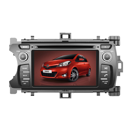 Toyota YARIS 2011 MP5 CD Steering Wheel Control Car DVD Player Radio with GPS Navigation Android 7.1/6.0 2G+32G+DDR3 Mutli-Touch