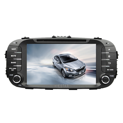 KIA SOUL 2014 FM MP5 Car DVD Player GPS 1024 HD 1024 Capacitive Touch Screen 8'' Android 7.1/6.0 System All in one