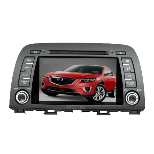 MAZDA 6 ATENZA 2013 GPS Car DVD Player Aux In MP5 Steering Wheel Control 1024 HD Touch Screen 8'' Android 7.1/6.0 32G Memory WIFI
