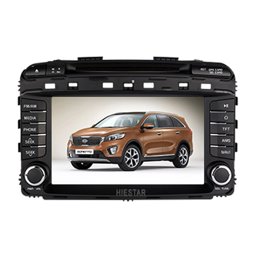 KIA SORENTO 2015- CD Nav Steering Wheel Control car dvd system GPS Navi 8'' Mutli-Touch Screen 1024*600 Android 7.1/6.0 All in