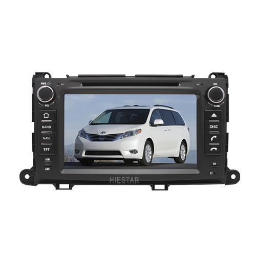 Toyota Sienna XL30 2013 FM Car Radio DVD Player GPS NAVI 1024*600 Android 7.1/6.0 System WIFI Mirror Link Touch Screen HD 8 core