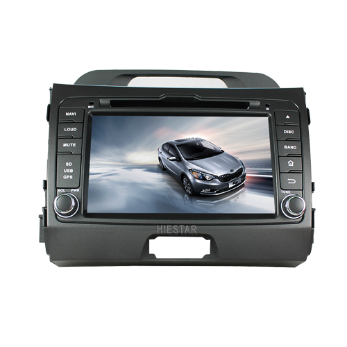 SPORTAGE R 2010-2012 FM Bluetooth Car DVD GPS Player 1024 Capacitive multi-touch screen 7'' Android 7.1/6.0 System