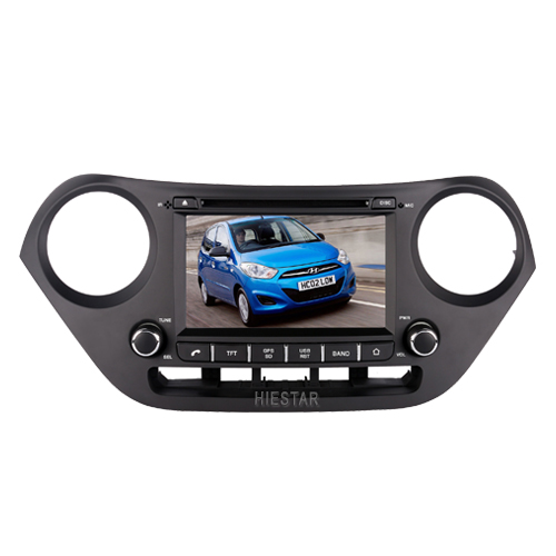 HYUNDAI I10 Grand i10 2013 RHD MP5 Freemap Automotive Steering Wheel Control Car DVD Player with GPS 1024 HD Touch Screen 7'' Quad core