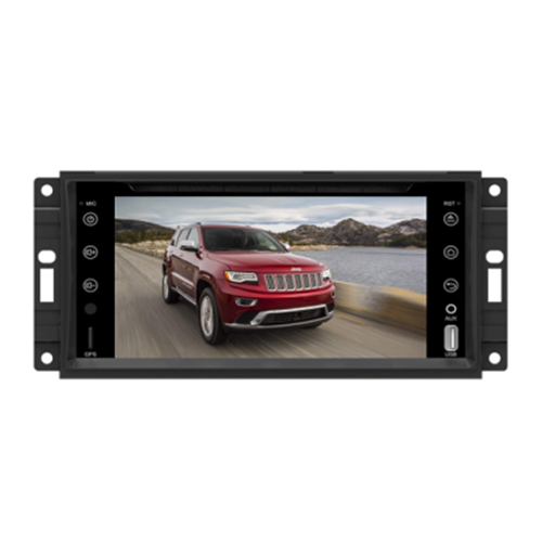 JEEP COMMANDER WRANGLER 2007 6.5'' HD Mutli-Touch Screen Car Stereo Radio DVD Player GPS Navigator Android 6.0/7.1 WIFI Mirror Link