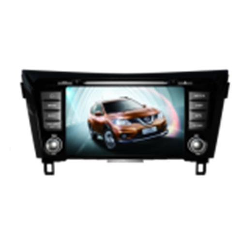 NISSAN X-TRAIL Qashqai Dualis Rouge 2013 Car DVD Player GPS Navigation 1024 HD Touch Screen 8'' 1024*600 Android System 6.0/7.1