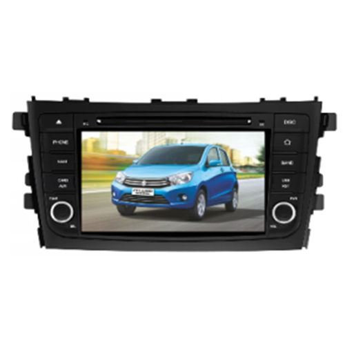 SUZUKI celerio 2014 Car Radio DVD Player GPS 7'' Touch Screen HD 1024 Android 7.1/6.0 WIFI Eight Band All in one Freemap Auto