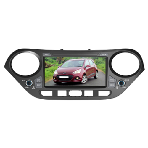 HYUNDAI I10 / Hyundai Grand i10 2013 RHD Car DVD Player Radio with GPS 8'' 1024 Touch Screen Smart Quad Band WIFI 6.0/7.1Android system Freemap MP5 Navigator