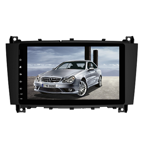 Benz CLK 8'' Touch Screen Car Pad Android 7.1 radio GPS Navigation Bluetooth Wifi Mirror link Quad Cores Car Multimedia Player DVR Audio