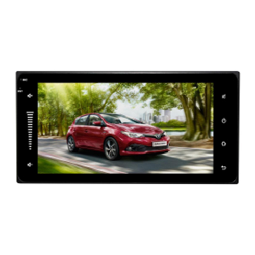 Toyota Universal 6.95'' HD Touch Screen Car PC Android 7.1/6.0 FM AM Radio Car Multimedia Player Auto GPS Navigation Quad/Eight Cores BT Wifi Mirror link