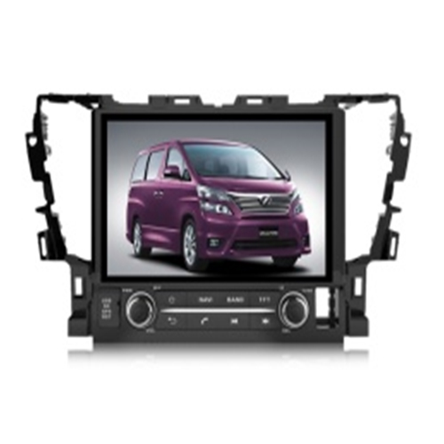 TOYOTA Alphard 2015 10.1'' Touch Screen Car Pad Android 7.1/6.0 FM AM Radio Auto GPS NavigationWifi Mirror link Quad/Eight Cores Bluetooth Video in/out