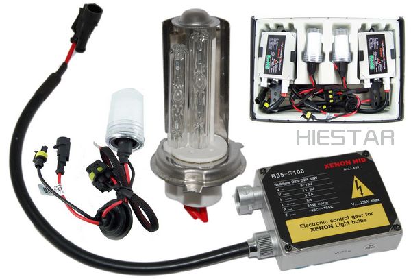H4 Bi Xenon Lamps 12V 35W 4300K-30000K
