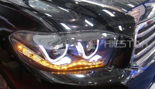 Toyota Highlander 2009 LED Angel eye lights xenon headlight