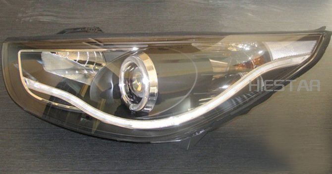 Angel Eyes Headlight complete kits For Hyundai HY IX35 with R6 L