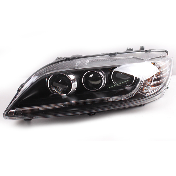 Mazda 6 Double low beam frontlight lens with led angel eyes