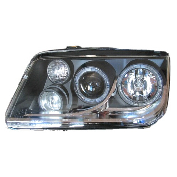 VW Bora high power excellent lights asembly kits with led angel eyes