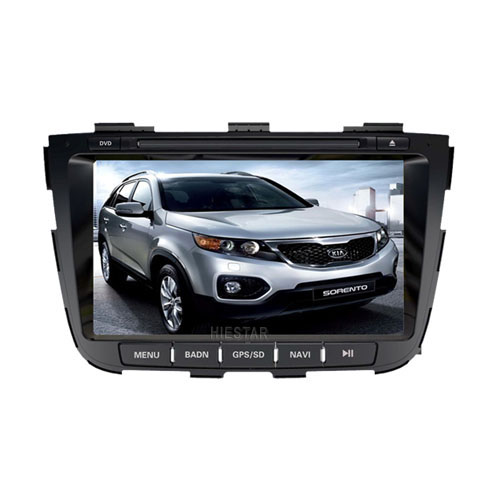 Kia Sorento 2013 8'' HD Touch Screen Car DVD Player GPS Navigation radio bluetooth Rearview input TF/USB/ Slot Wince 6.0