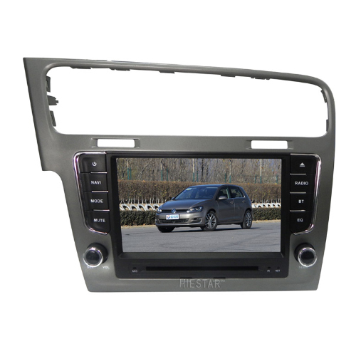 VW GOLF 7 Car DVD Radio Player GPS AUTO NAV Freemap Rearview support MP5 RDS Bluetooth Touch Screen Wince 6.0