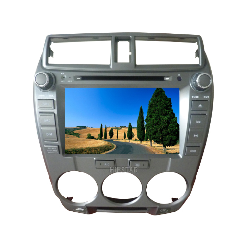 Honda City 2012 Car DVD Radio Player with GPS Navigation Automotive MP5 Steering Wheel Control Bluetooth Wince 6.0