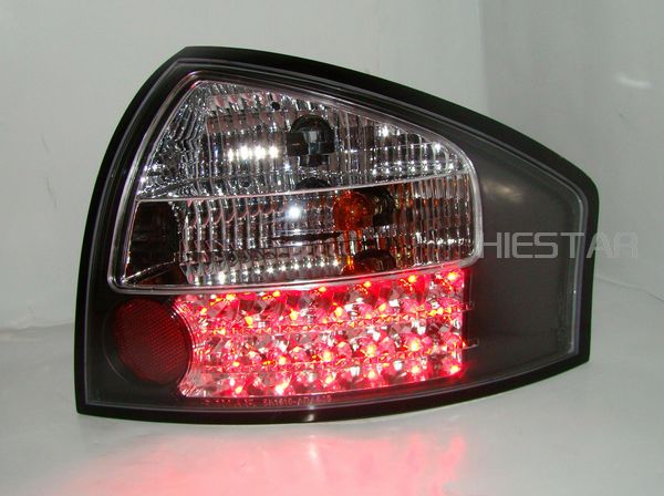 BLACK LED TAIL LAMP REAR LIGHT Full Sets For AUDI A6 A 6