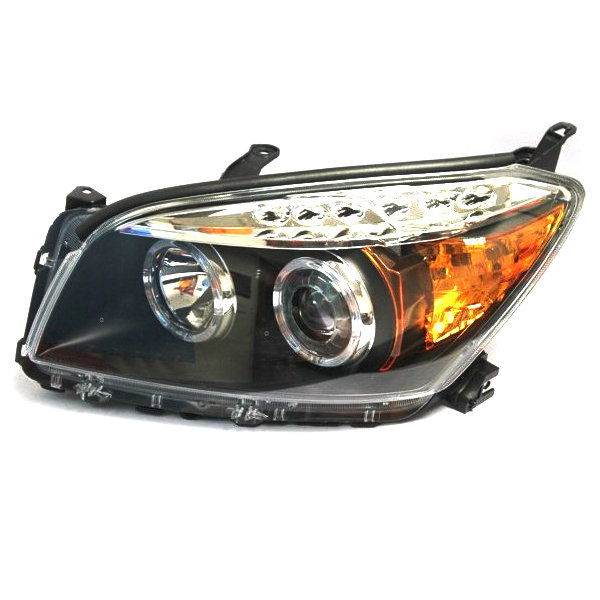 Toyota Corolla 2011 head lights led angel eyes car styling with HID lens Ballast optional