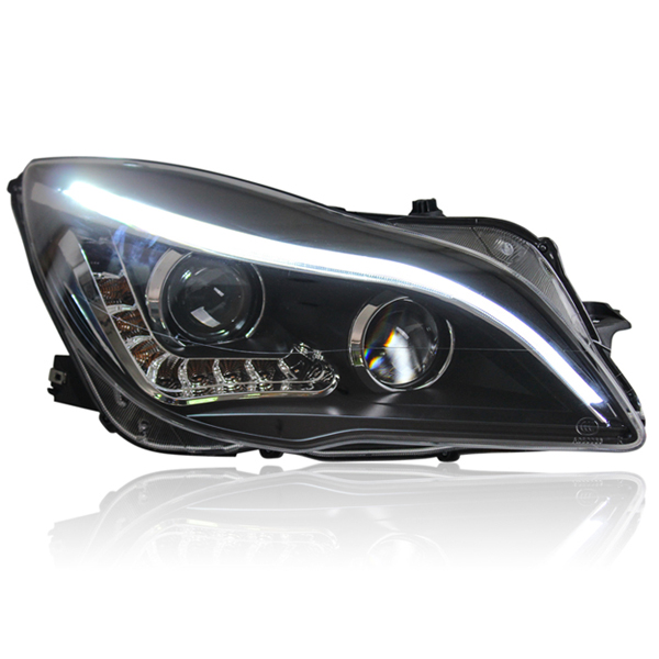 Buick Regal car headlights led angel eyes with bifocal lens